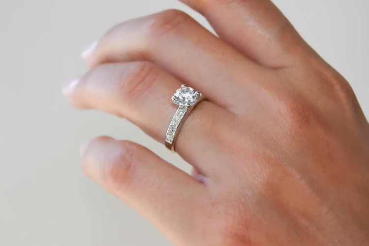 Anillos de compromiso de plata