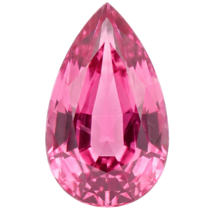 Upgrade Zafiro Rosa Lab Grown talla Pear Cut 9x6